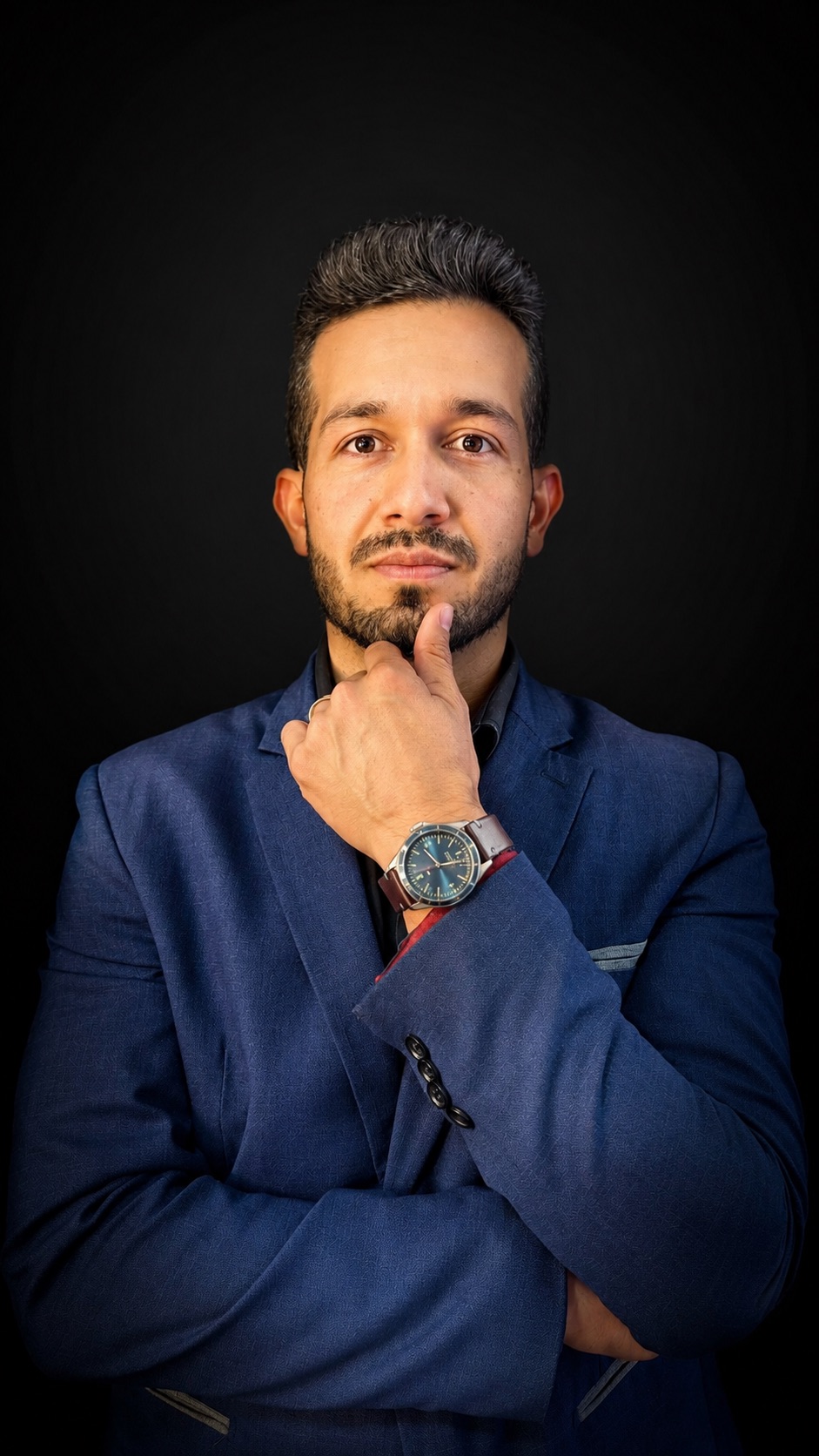 Retrato em preto e branco de Adauan Góes